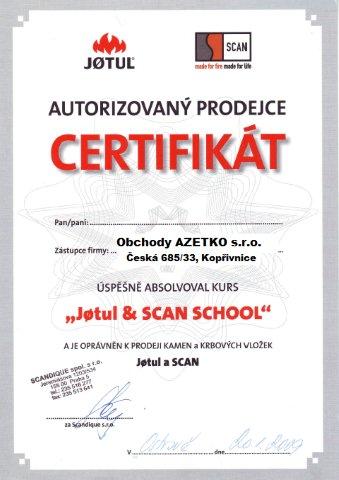 cerifikat jotul
